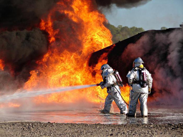 RTG المسؤوليات في حالة نشوب حريق