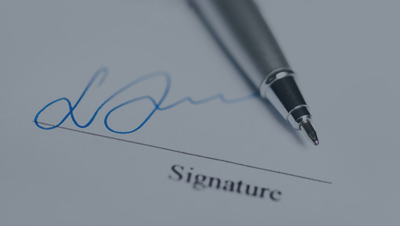 Examen de signature