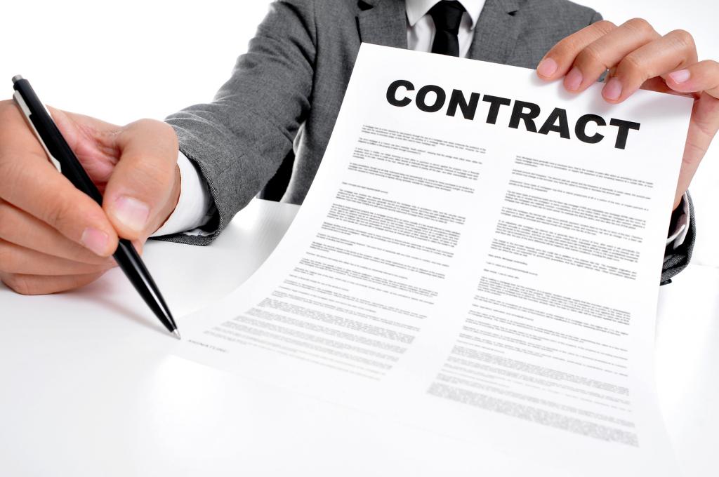 concept transactie en contract