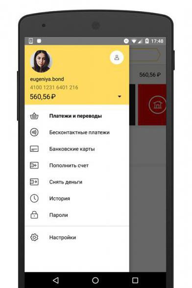 Poplatek za peněženku Yandex