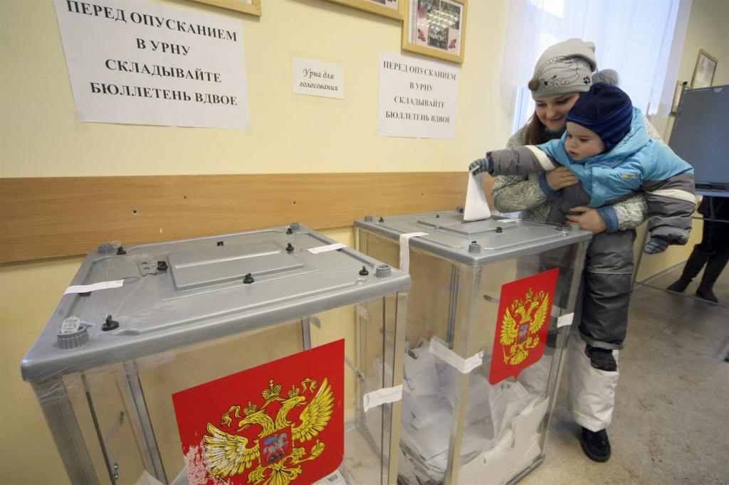 parlamentní volby v Rusku