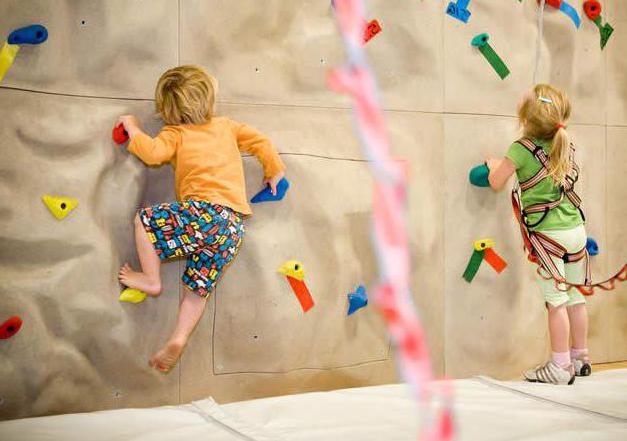 Kletterwand für Kinder in Moskau