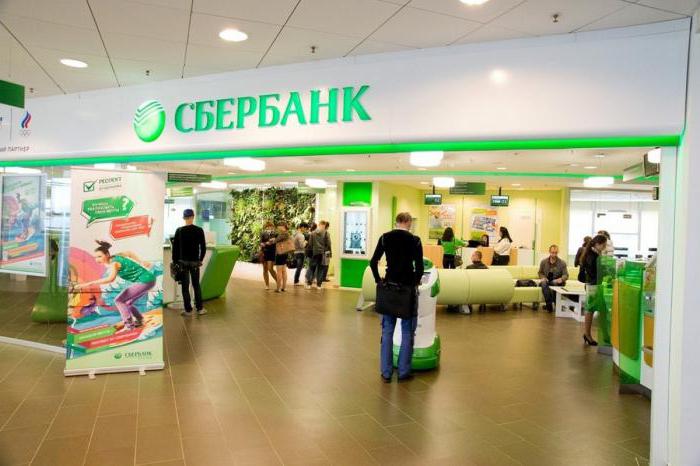het openen van een nominale rekening bij Sberbank