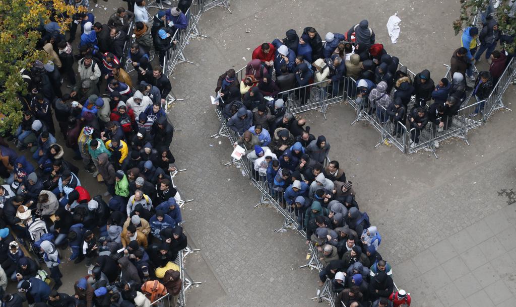 Corridor of migrants