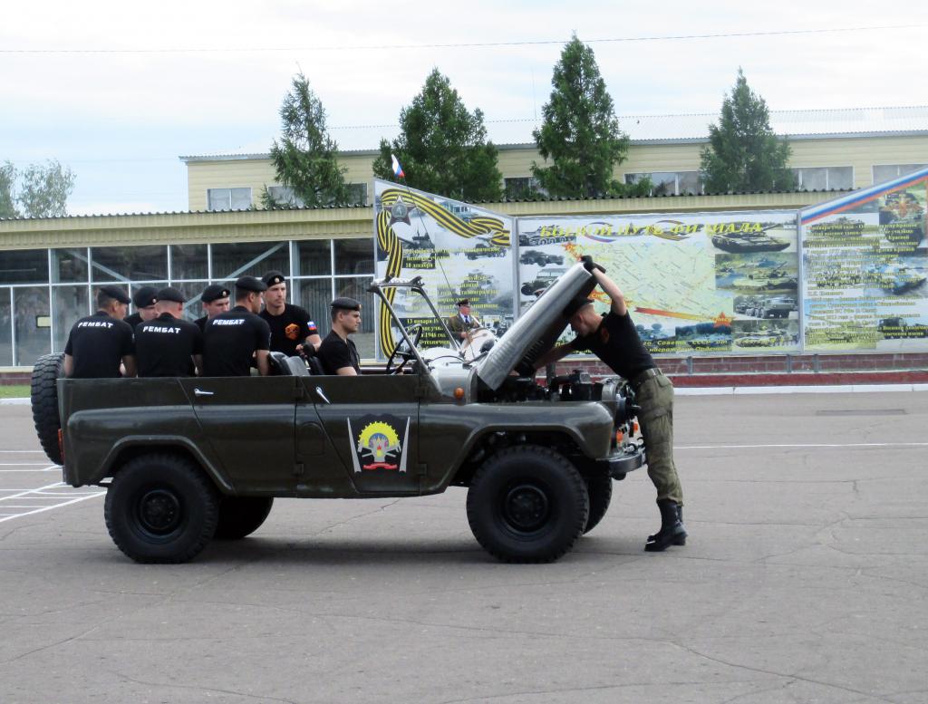 задължения на военен водач