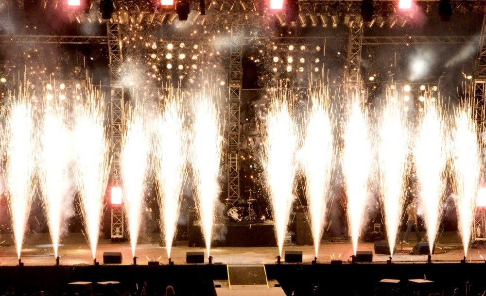 use of pyrotechnic products