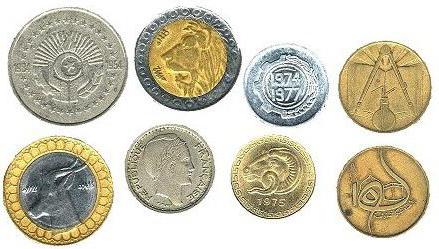 mynt av algerier