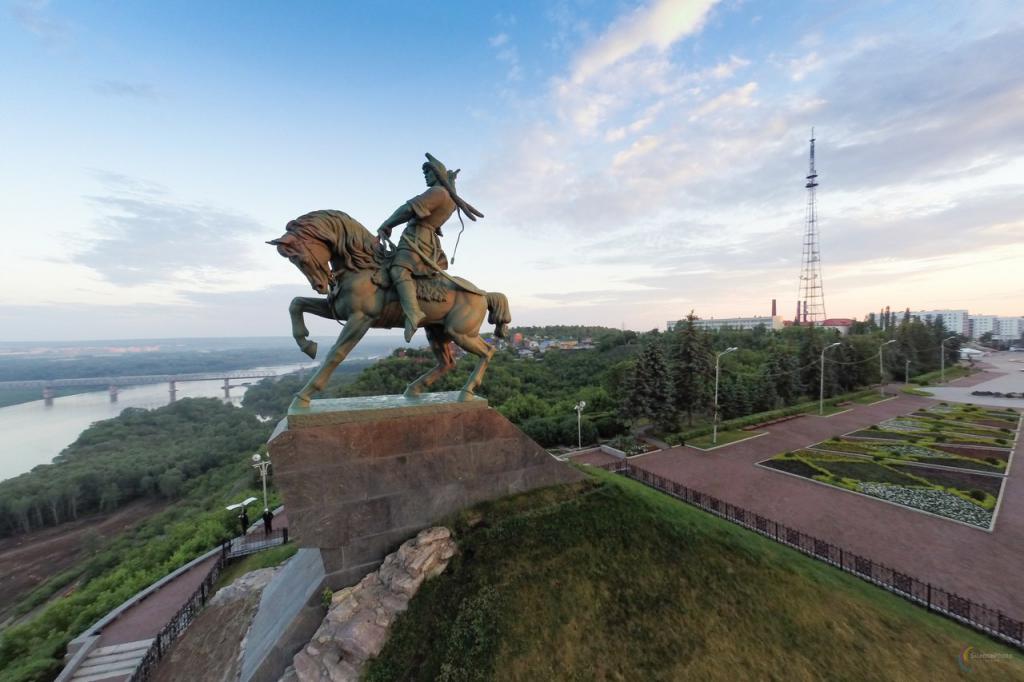 monument till salavat i Ufa