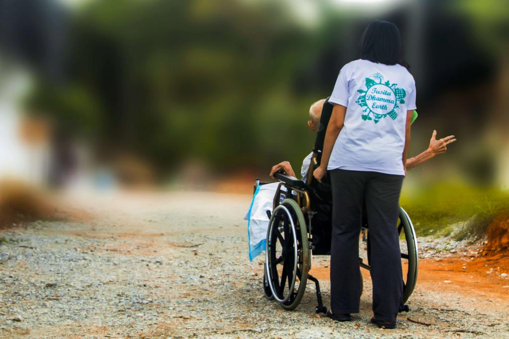 Rehabilitation von Behinderten: Konzept und Arten
