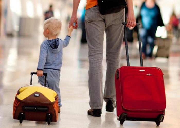 zákaz cestovat do zahraničí pro dítě