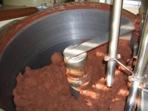 процес на производство на шоколад