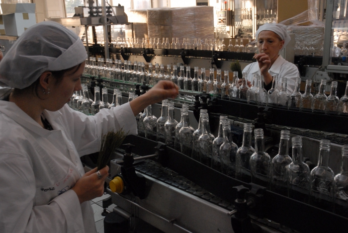 technological scheme of vodka production