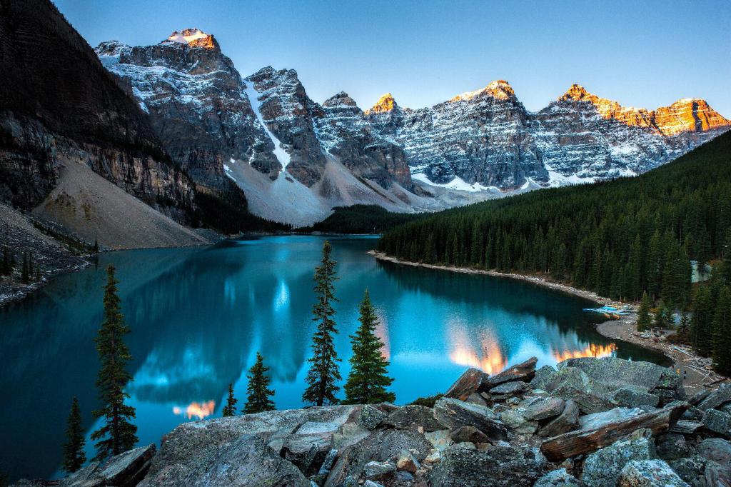 De prachtige natuur van Canada