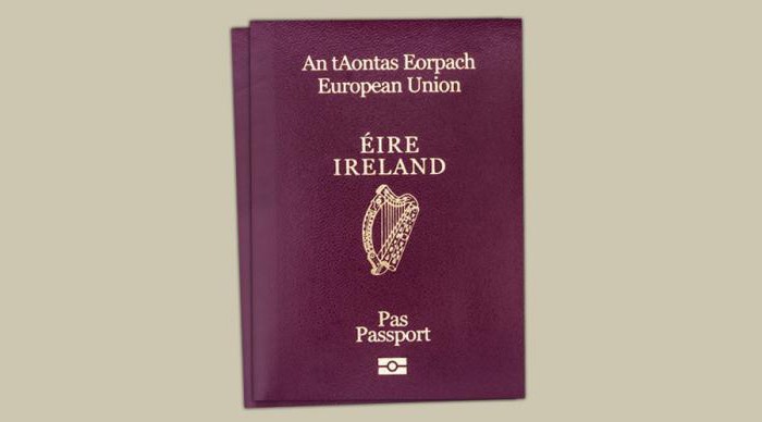 födelse i irländskt medborgarskap