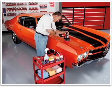 how to open a car service in a garage
