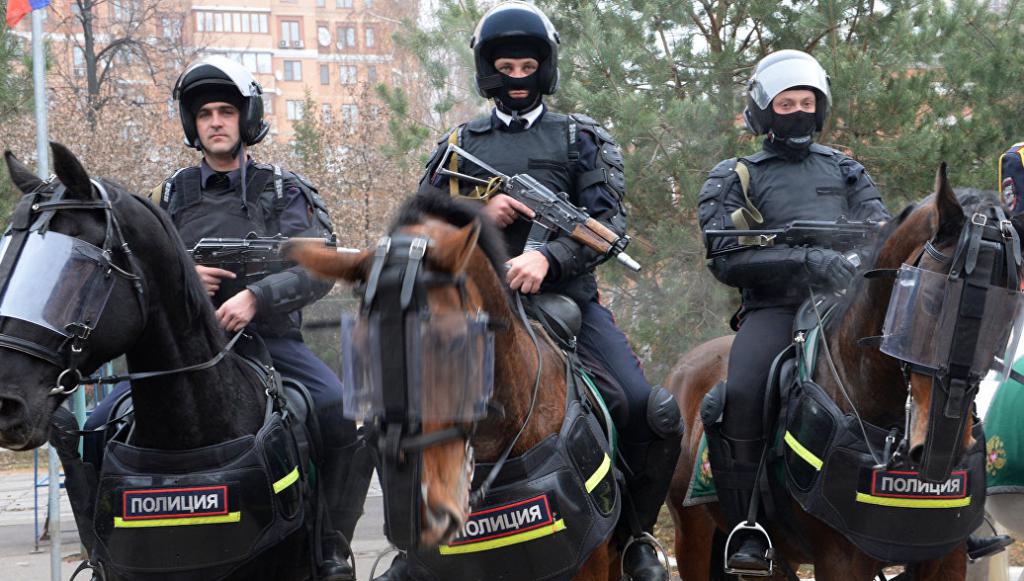 Nasazená policie v Rusku