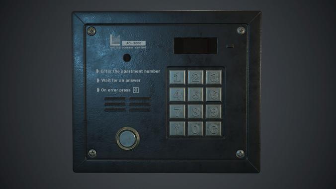 panel s tlačítky