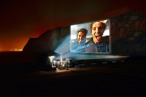 projectors per a publicitat de projecció