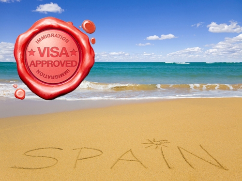 Visa naar Spanje