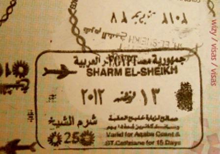 Sinai-Visum mit Charme