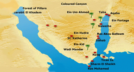 Vízum na Sinajském poloostrově