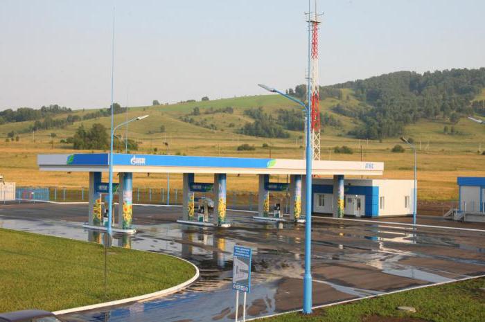 gaspromneft termes de prix de franchise de station service