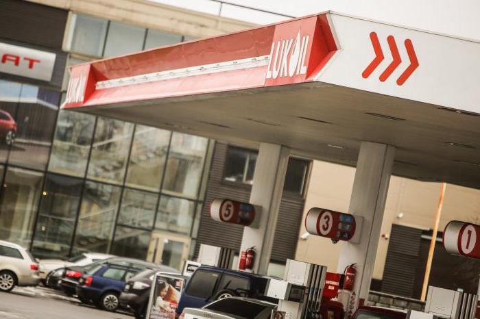 franchise gas station Lukoil