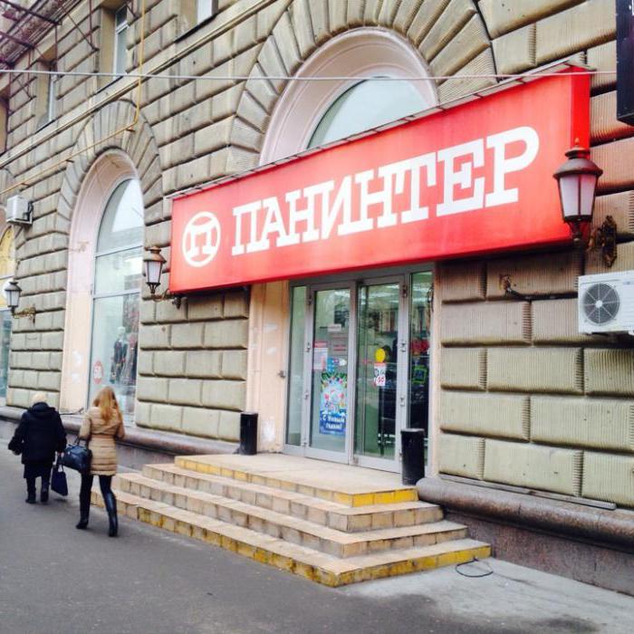 Obchod Paninter v Moskvě, kde se nachází