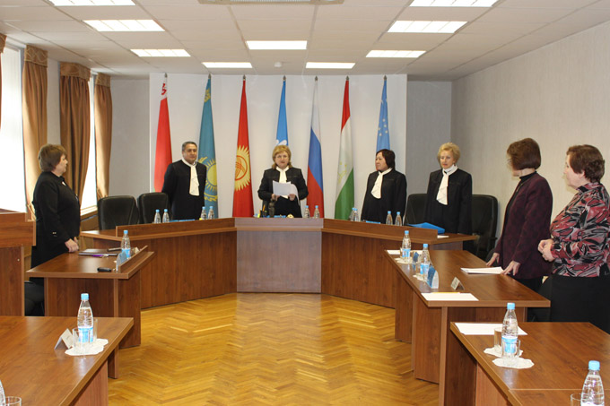 Sitzung des Wirtschaftsgerichts der GUS