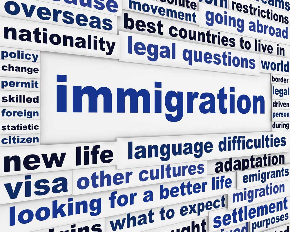 Přistěhovalectví, nový život