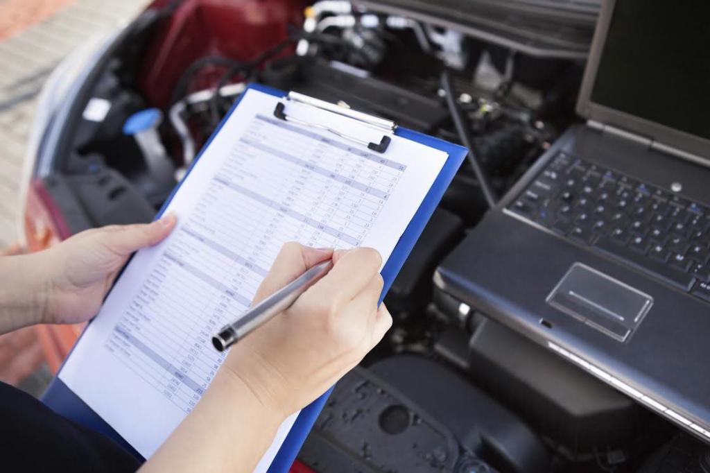 technical inspection of vehicles