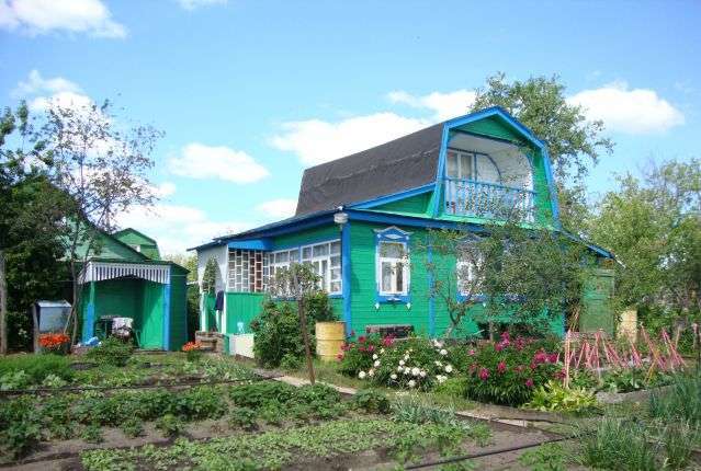 egy vidéki ház privatizációja privatizált földterületen Irkutszkban