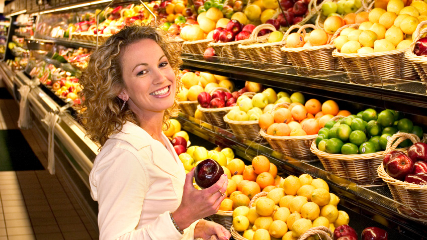 Frukt shoppare