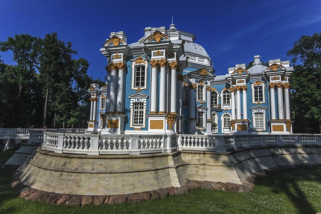 Pavilón Hermitage v Tsarskoye Selo