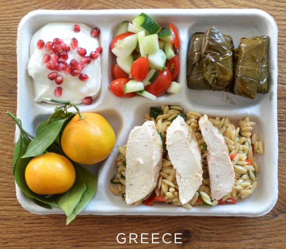 Schoolontbijt in Griekenland