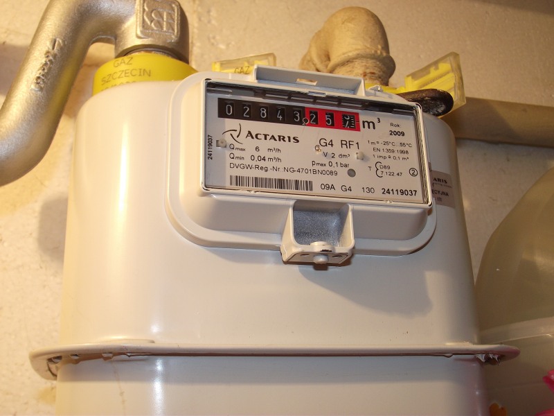 pravidla pro instalaci plynoměru v bytě