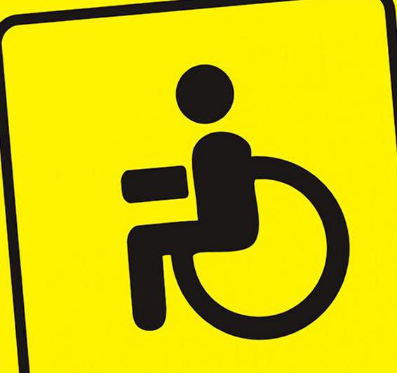 gehandicapte teken