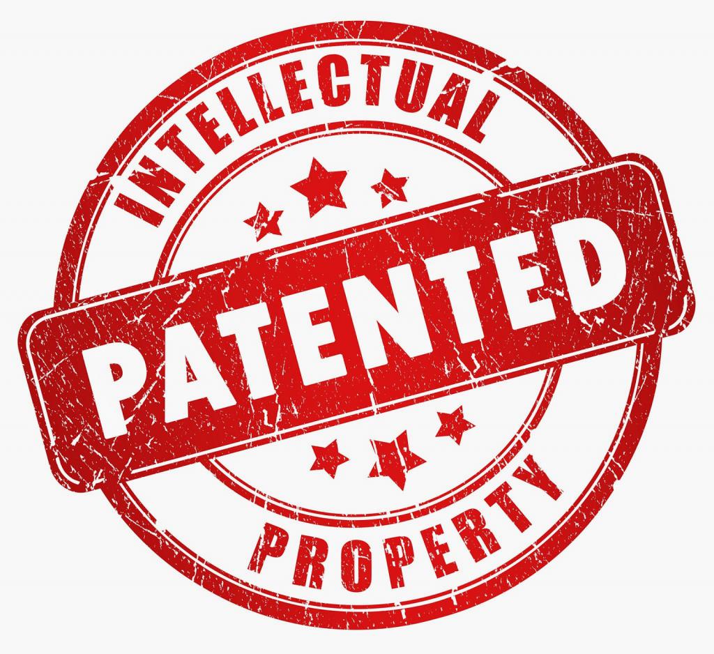 stämpel immateriellt patent