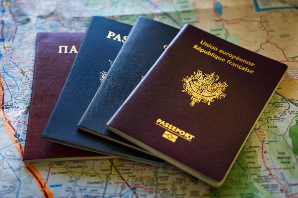 Buitenlandse paspoorten