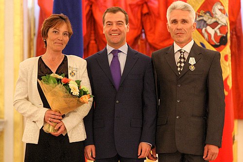 De prijs is ingesteld door D. Medvedev