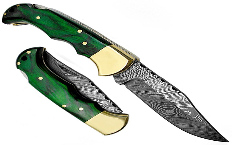 Grön kniv