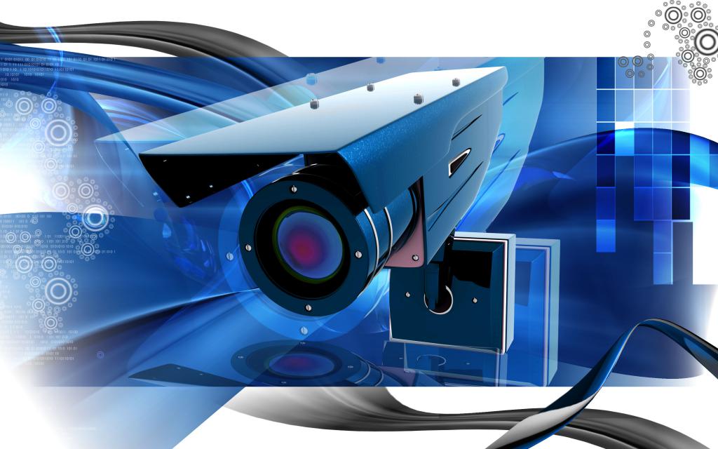 törvény és megfigyelő kamerák felszerelése