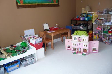 hoe een speelkamer voor kinderen te openen