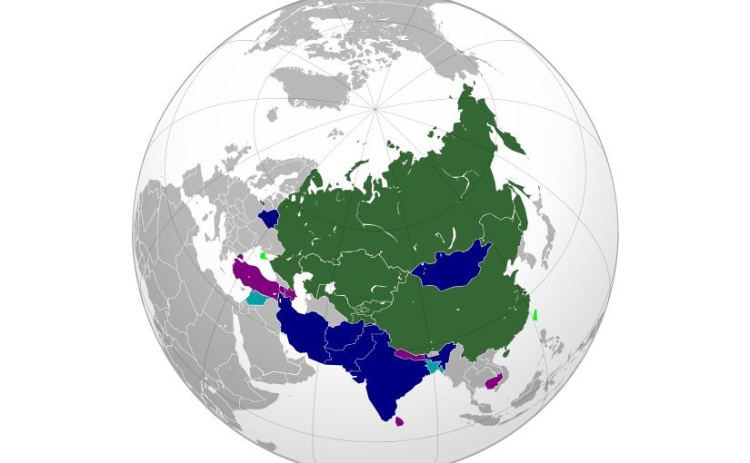 SCO na mapě světa