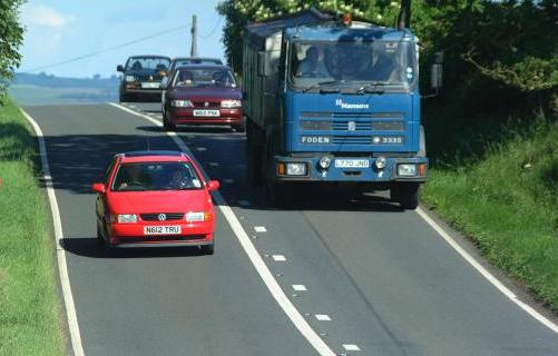 Verkehrsregeln Nichtbeachtung des Distanzartikels